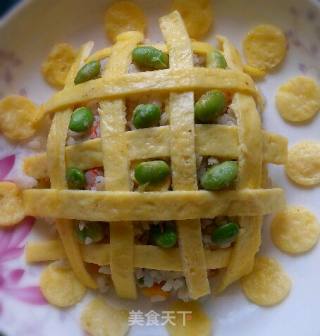 茄汁花朵蛋包饭的做法步骤：15