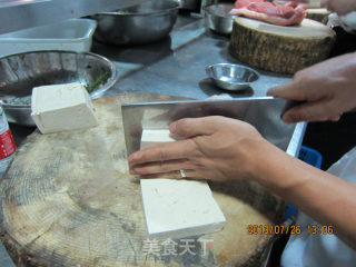 麻婆豆腐的做法步骤：1