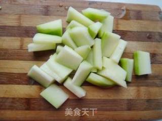 电饭锅版——肉末香菇冬瓜的做法步骤：1