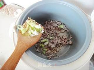 电饭锅版——肉末香菇冬瓜的做法步骤：4