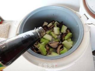 电饭锅版——肉末香菇冬瓜的做法步骤：7