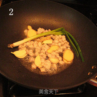 杏鲍菇炸酱面的做法步骤：3