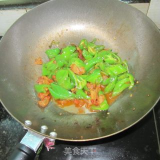辣炒肥肉的做法步骤：9