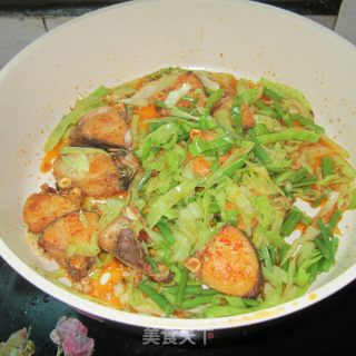 圆白菜煮鱼的做法步骤：6