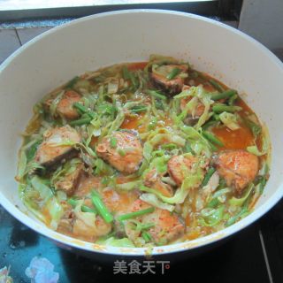 圆白菜煮鱼的做法步骤：8