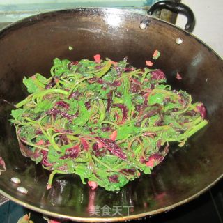 肥肉苋菜的做法步骤：6