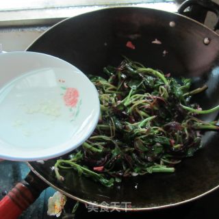 肥肉苋菜的做法步骤：8