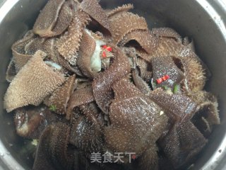酸辣百叶的做法步骤：4