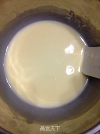 回味无穷------巧克力豆渣软饼的做法步骤：3