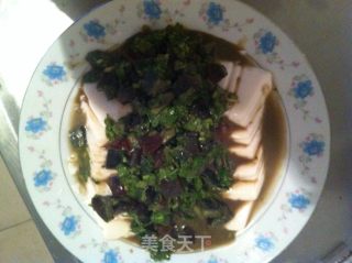 皮蛋拌豆腐的做法步骤：5