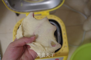 香肠面包 & 蜜红豆面包的做法步骤：6