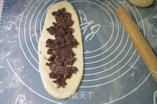 香肠面包 & 蜜红豆面包的做法步骤：11