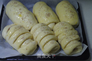 香肠面包 & 蜜红豆面包的做法步骤：18