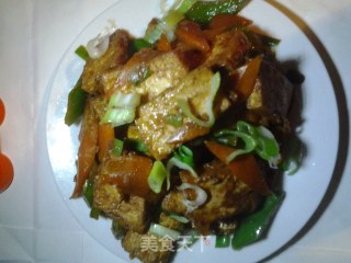 酱香家常豆腐的做法步骤：14