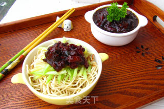 脆瓜炸酱的做法步骤：10