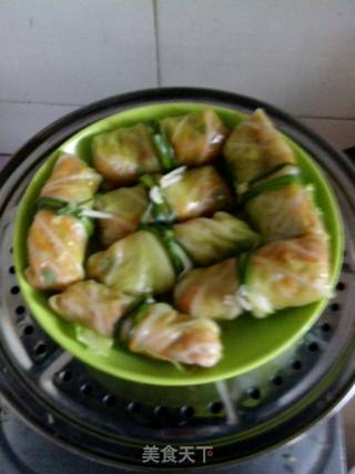 遇见你，包菜卷的做法步骤：13
