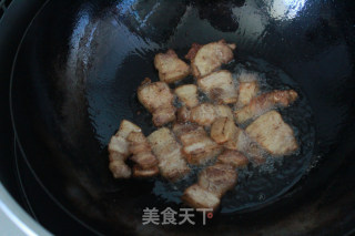 双椒豆豉肉的做法步骤：2