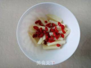 枸杞拌山药的做法步骤：8