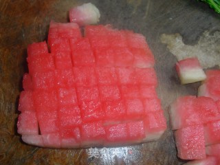 凉拌西瓜皮的做法步骤：3