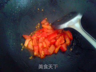 鸡蛋番茄疙瘩汤的做法步骤：3