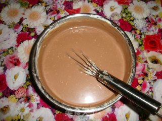 【巧克力芝士蛋糕】----最给LG的最爱食品的做法步骤：10