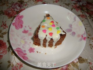 【巧克力芝士蛋糕】----最给LG的最爱食品的做法步骤：12