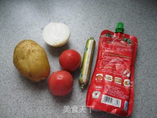 奶香土豆汤的做法步骤：2
