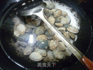 香糟花蛤的做法步骤：3