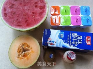 水果酸奶棒冰的做法步骤：1