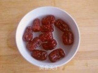 大枣扒山药的做法步骤：2