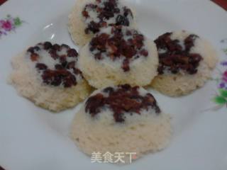 红豆小发糕的做法步骤：9
