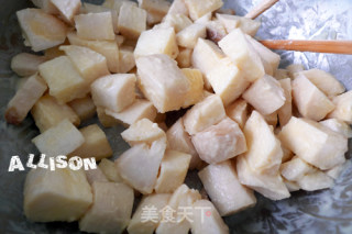 宫保鸡丁（杏鲍菇）的做法步骤：3