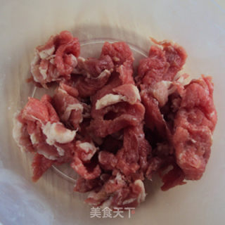 青椒炒肉的做法步骤：7
