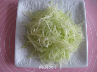 黑芝麻拌莴苣的做法步骤：2