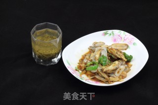 姜葱炒蛏子的做法步骤：10