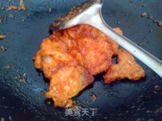 锅包肉的做法步骤：5