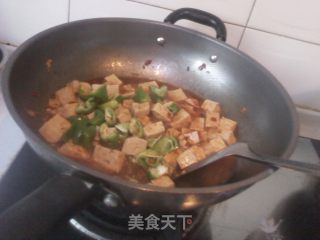 香辣豆腐的做法步骤：9