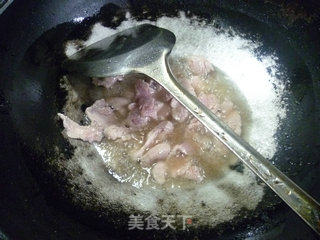 毛豆里脊肉炒茭白的做法步骤：8