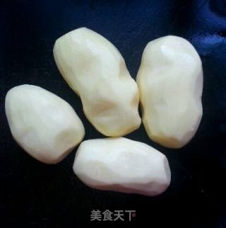 原味香脆薯条的做法步骤：2