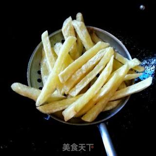 原味香脆薯条的做法步骤：8