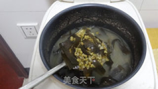 海带绿豆粥的做法步骤：5