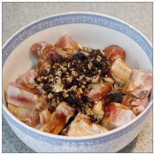 传统美味小改变-----豉汁排骨的做法步骤：3