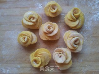 紫薯玫瑰的做法步骤：14