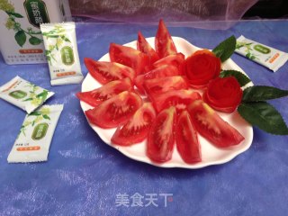 蜂蜜渍蕃茄的做法步骤：4