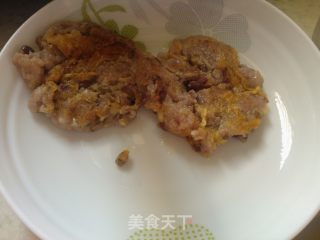 鸡蛋饭饼的做法步骤：5