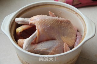 清蒸盐焗鸡的做法步骤：7