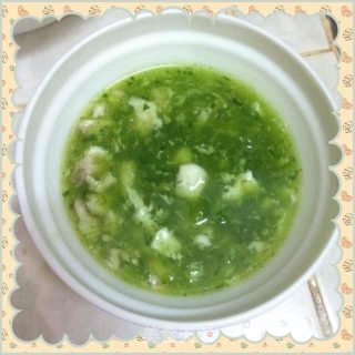 菠菜石斑鱼羹的做法步骤：5