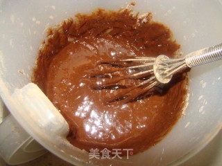 巧克力戚风的做法步骤：4