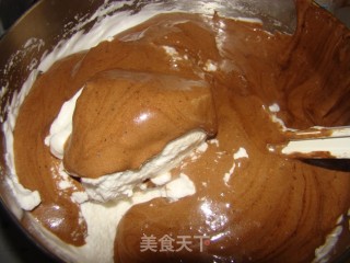 巧克力戚风的做法步骤：10
