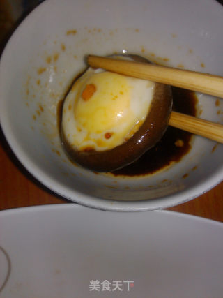 鸟窝下蛋（香菇蒸鸟蛋）的做法步骤：7